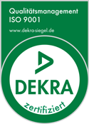 Die blue connect GmbH ist ISO 9001 zertifiziert